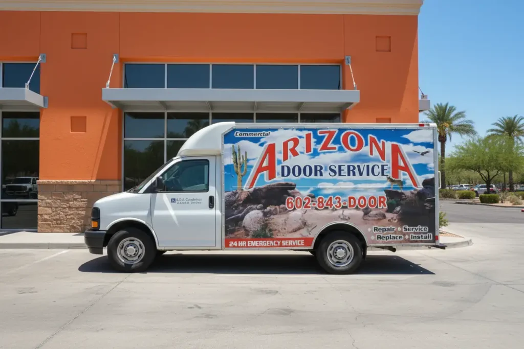 Commercial door repair